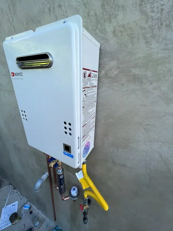 Tankless water heater installation for Caesars Head homes